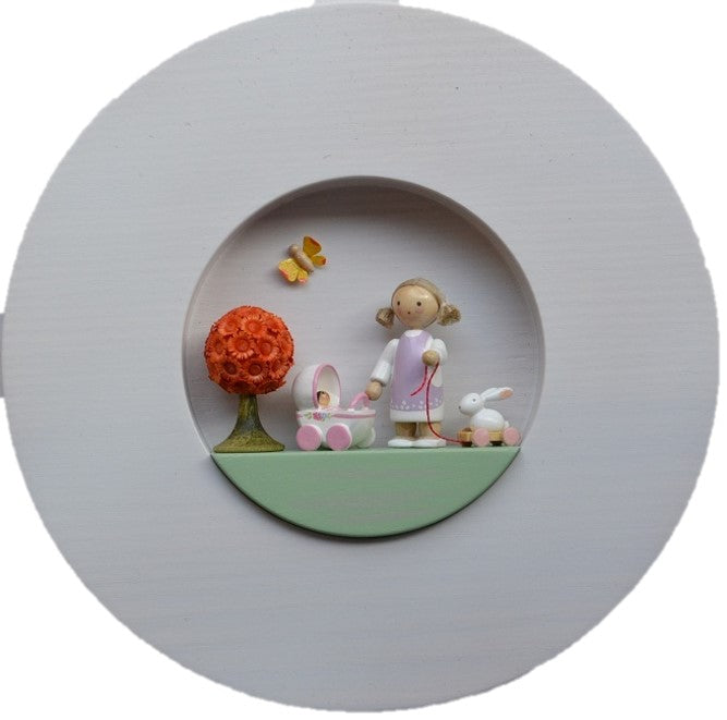 ドイツ　フラーデ工房　2体 フラーデ・天使と羊 | krtek select toys