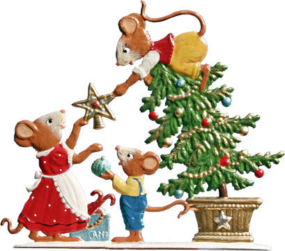 ★オーダー受付中★ねずみさんのクリスマス★ツリー★ダイカット★クラフトパンチ★ ネズミシリーズ – ヴァルト
